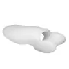 Anillo Funda Protectora Transfronteriza Anillo de Pie Elástico Separador de Dedos del Pie Separador Pinza para el Pie de Hombres y Mujeres Juanete Cinco Dedos