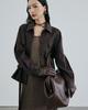 Chaqueta Corta de Lana Retro Relajada y Casual Estilo Workwear Saint*Lan Primavera Top de Alta Gama