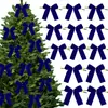 Acessórios de laço de veludo, embalagens de presente populares para exportação, decoração de casa para festas de casamento, enfeites de árvore de Natal