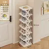 Sapateira para Dormitório, Pequena, Grande Capacidade, Multicamadas, Armário de Sapatos Simples, Design Cartoon, Resistente e Durável, Rack de Armazenamento de Sapatos, Bonito para Uso Interno