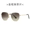 Novos Óculos de Sol Piloto 1014 Transfronteiriços Metal Tendência Moda Óculos de Sol Dirigir Proteção UV Óculos de Sol