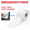 Etiqueta de Pneu Super Adesiva, Etiqueta de Papel Revestido, Saco de Tecido, Bolsa de Couro de Cobra, Papel Sintético Espesso Autoadesivo, Etiqueta de Pneu com Verso Prateado