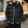 Chaqueta de Algodón Nueva para Hombre 2026, Marca de Moda, Abrigo de Algodón Cálido con Capucha Engrosada, Cortavientos Casual, Ropa de Algodón a Prueba de Viento