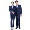 Traje profesional de negocios para hombre a rayas negras empleado de oficina capataz móvil traje profesional ropa de trabajo para mujer