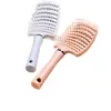 Peine Especial con Cojín de Aire para Mujer para Cabello Largo, Peine Masajeador con Airbag, Peine Grande de Costillas Curvas, Peine Mágico para Estilizar, Mayoreo