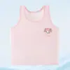 Transmisión en Vivo del Período de Desarrollo de Nuevas Ropa Interior para Niñas Verano Fina Primera Etapa Niñas de Primaria Sujetador Chaleco