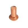 Remaches de cobre, remaches semicirculares de cabeza esférica sólida, clavos de olla GB867, remaches totalmente de cobre, pasadores de cobre, personalización no estándar por parte de los fabricantes