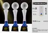 Troféu de Cristal Personalizado de Basquete para Jogos Esportivos de Alunos Escolares, Medalhas de Campeão e Vice-Campeão de Streetball FMVP