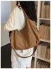 Estilo Coreano Estilo Preguiçoso para o Trabalho Bolsa de Bolinho Moda Feminina Bolsa Transversal Grande Capacidade Tecido de Nylon Alta Aparência Bolsa de Ombro Fashion