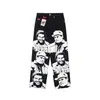 Dropshipping Transfronterizo 2026 Primavera/Verano Nuevo Estilo Que Es Estampado de Letras Casual Holgado Pantalones Cortos Unisex Pantalones Cortos de Playa