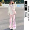 Pantalones Gris Oscuro Estilo Nuevo 2026 para Primavera, Otoño e Invierno, Pantalones Casuales de Corte Delgado para Mujer, Pantalones de Chándal de Pierna Recta para Mujeres Petites