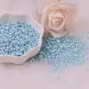 Perlas Artificiales de Color ABS sin Agujero, Cuentas Sueltas, Accesorios Hechos a Mano, Decoración, Alto Brillo, Relleno para Caja de Maquillaje Macaron