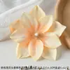 Colección de Cabezas de Flores Artificiales en Color Champaña, Materiales de Flores para Bricolaje, Cabezas de Flores para Hanfu, Nuevos Accesorios para el Cabello de Flor de Ciruelo Estilo Chino, Pared de Flores, Decoración de Boda