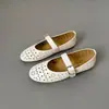 Nuevos Zapatos Planos Mary Jane Calados Estilo Francés para Primavera/Verano con Correas, Zapatos de Mujer Modernos y Versátiles