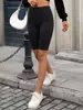 Ropa de Mujer Transfronteriza, Estilo Europeo y Americano, Pantalones de Cinco Puntos de Alta Elasticidad, Ropa Deportiva Exterior para Fitness y Yoga para Mujer, Pantalones Cortos Deportivos Finos de Verano de Comercio Exterior
