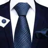 Corbata de hombre Paisley para Negocios y Boda, Corbata Jacquard a Cuadros Atada a Mano, Traje de Alta Gama para Hombre