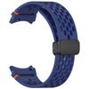 Para Samsung Galaxy Watch7 Fivela Dobrável Pulseira FE Car Line Silicone Pulseira 4567 Furo Universal