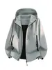 Chaqueta de Senderismo Fina de Estilo Nuevo Transfronteriza para Hombre, Chaqueta Impermeable y Cortavientos de Primavera para Exteriores y Montañismo para Hombre