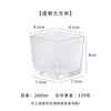 Copo Criativo para Vela de Aromaterapia Porta-Vela de Vidro Casa Copo Transparente para Vela com Tampa Copo Porta-Vela Romântico para Interior