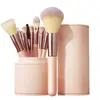 Set de Pinceles de Maquillaje Polvo para Sombras Rubor Iluminador Corrector Pinceles para Principiantes Set Completo de Herramientas Cabello Suave Productos de Belleza
