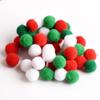 Pompons Coloridos de Alta Elasticidade, Bolas de Pelúcia Coloridas, Pompons Pequenos, Materiais e Acessórios de Artesanato DIY para Crianças do Jardim de Infância