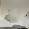 Porta-canetas Irregular Simples Tubo de Armazenamento de Papelaria para Mesa de Escritório Lixeira de Mesa Mini Armazenamento Plissado de Grande Capacidade