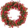 Fornecimento Direto da Fábrica Bestseller de Natal 1,8m Folha de Eucalipto Flor de Chá Pequena Flores Artificiais para Decoração de Arranjo Floral Caseiro
