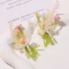 Ramo de Perlas Fresco y Sencillo Estilo Bosque DIY Pinzas para el Cabello Juveniles, Accesorios para el Cabello, Broches, Decoraciones para Sombreros, Flores para Zapatos, Decoraciones de Embalaje y Accesorios