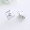 Nuevos Pendientes Exquisitos de Estilo Europeo y Americano, Pendientes de Textura de Lujo Ligero de Gama Alta, Aretes de Moda Geométricos Irregulares Únicos