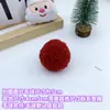 Atacado de fabricantes de bolinhas de lã de cordeiro sintética para pingentes de chaveiro de bolsa DIY, bolinhas de pelúcia de urso
