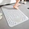 Alfombra Antideslizante para Baño con Masaje Elevado de Delfín, Alfombrilla de Piso con Ventosa Anticaídas para Ducha y Baño