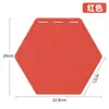 Esterilla Hexagonal de Equilibrio y Agilidad, Esterilla de Entrenamiento de Ritmo para Fitness Físico, Esterilla de Entrenamiento Antideslizante para Fitness al Aire Libre