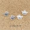 Accesorios DIY Plata 925 Intime Palabra de la suerte hueco lingote de seguridad de la suerte colgante pulsera tejida