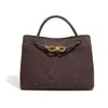 Novedad 2025 Bolso de Mano Casual con Lazo Esmerilado Moda Europea y Americana Bolso Cruzado Casual Bolso Tejido Popular en Internet de un Solo Hombro