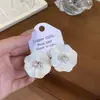 Pendientes Exagerados y Elegantes de Zircón Azul Klein 2026 Nuevo Diseño Pendientes Florales Vintage Estilo Bosque