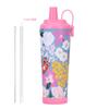 Vaso Termo de Gran Capacidad de 830 ml Nuevo Vaso Portátil con Asa Magnética Vaso con Perla de Succión de Agujero Grande Vaso Impreso