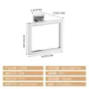 Estante de Almacenamiento Popular para Baño de Acero Inoxidable Transfronterizo Juego de Cinco Piezas Colgador para Toallas y Servilletas Juego de Estantes Cuadrados de Almacenamiento