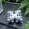 Bico atomizador de quatro saídas bico para orquídeas resfriamento de fazenda umidificação de estufa estufa atomização de cogumelos redução de poeira