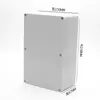 Caja de conexiones impermeable para exteriores IP65, caja de conexiones impermeable de plástico ABS, caja de cables, caja de alimentación sellada para exteriores