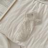 Calcetines Cortos Simples Bordados Versátiles Ins Estilo Coreano para Niñas Algodón Delgado JK Boca Baja Color Sólido Lazo Sin Costuras Transpirables