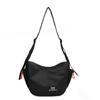Bolso Cruzado Ligero de Color Sólido con un Diseño Elegante, Nuevo Modelo 2026, Bolso de Media Luna de Color Sólido, Bolso Tipo Empanada de Gran Capacidad