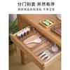 Caja de almacenamiento de escritorio de acrílico transparente multicapa, de alto nivel, para cosméticos, papelería, artículos diversos, ideal para dormitorio.