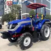 Motocultor rotativo todo terreno 704 campo de arroz de montaña invernadero labranza profunda y surcado tractor agrícola multifuncional de tracción en las cuatro ruedas