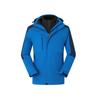 Chaqueta tres en uno a juego con logotipo bordado e impreso personalizado, ropa de trabajo de invierno, ropa de trabajo al aire libre, ropa de actividad, fabricante personalizado