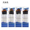 Pincéis de Nylon para Pintura Facial Transfronteiriços, Pincéis para Guache, Conjuntos de Pincéis para Tinta Acrílica, Pincéis para Pintura a Óleo, Atacado de Fábrica
