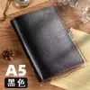Cuaderno de Hojas Sueltas A5 con Tapa de Cuero Retro, Desmontable, Alta Calidad, Cuaderno A6 Engrosado, Bloc de Notas para Oficina