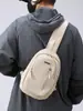 Bolso cruzado transfronterizo para hombre, gran capacidad, bolsa de pecho para estudiantes, deportes al aire libre, ciclismo, mochila pequeña de un solo hombro a la moda, bolso para hombre