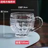 Taza de Vidrio Taza para el Hogar Taza de Agua juego Taza de Cerveza Taza de Cerveza Taza de Agua Cerveza Resistente al Calor para Hacer Té Gran Capacidad Taza de Té Engrosada con Asa