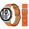 Adequado para Samsung Galaxy Watch 6 Classic Watch Pulseira de Couro Genuíno Watch5/4 Couro Curvo