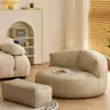 Estilo celebridad de internet sofá perezoso apartamento pequeño dormitorio balcón sillón puff sofá silla sala de estar hogar tatami cojín de asiento individual